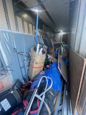 Household items just thrown in truck?