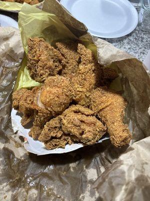 Mixed fried chicken