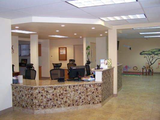 Dental clinic lobby