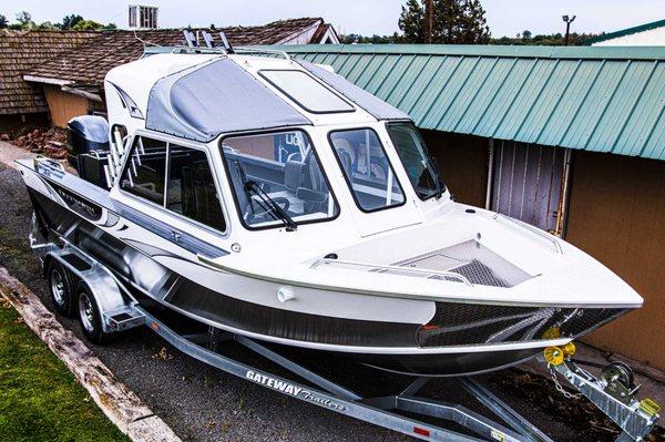 Duckwork 22' Navigator in stock right now and ready to buy!