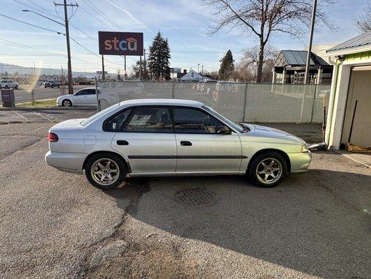New wheels and tires
