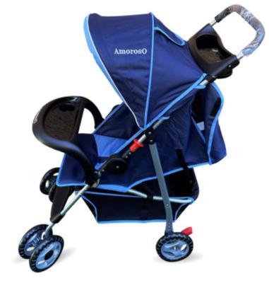Convenient Single Stroller With Single Seat Front/Rear Tray