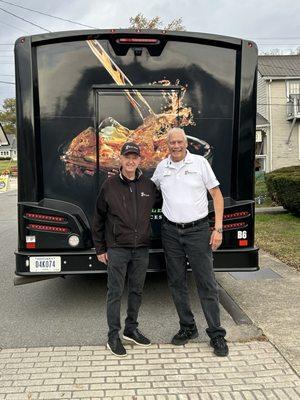 Ray & Bob our Guide & Driver.