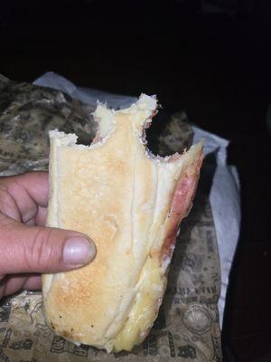 Ordered 2 toasted subs, got soggy shit no toasted, too lazy to make sure order was correct.....