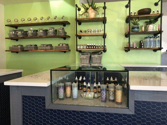 Well designed displays. Easy to find exactly what your looking for.