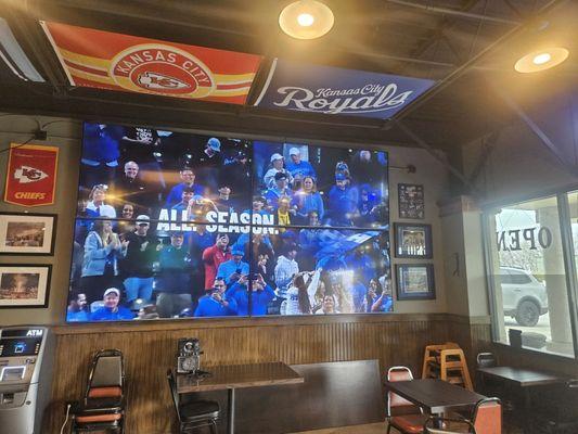 Eddie's Tavern Big Screen