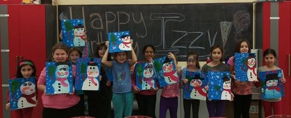 Kids rocking their holiday birthday party!