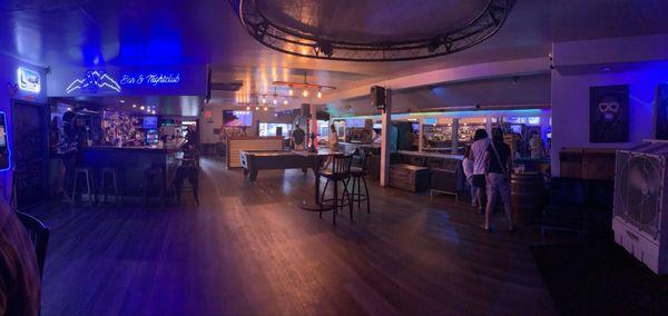 Lots of open space for large groups