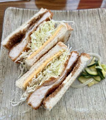 chicken katsu sando