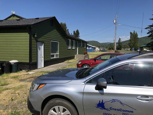 Forks is one of many areas CresComm WiFi high speed Internet is available.