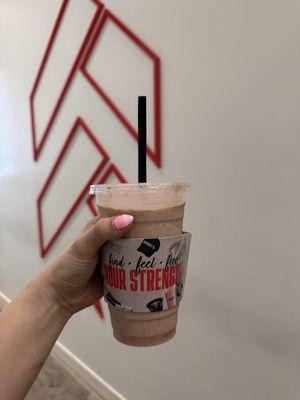 Smoothie after class say less