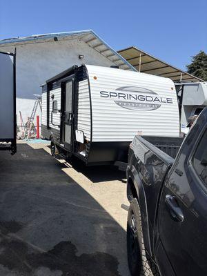 21 1/2 foot Springdale, Keystone RV.