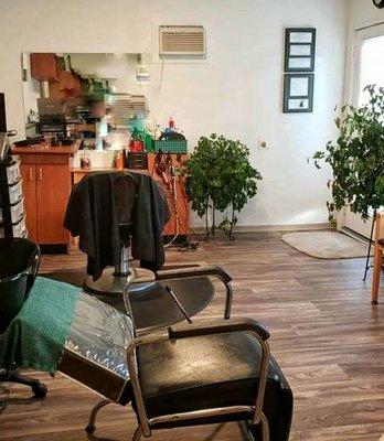 An intimate salon where you'll feel relaxed refreshed and renewed