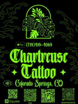 Chartreuse Tattoo