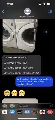 I just wanted to know what the model number was and look at the response I got!!!