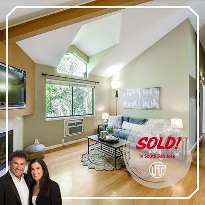 Sold | Modern two bedroom condo to a first-time home buyer and single Dad in South San Jose!