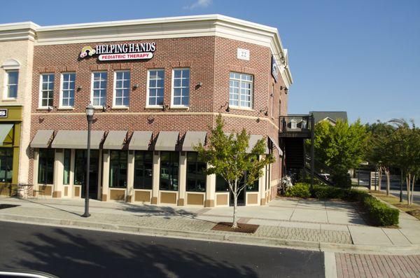 Location in the Buford Village