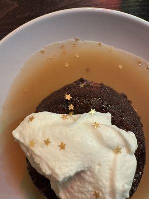 Catalpa style figgy pudding.