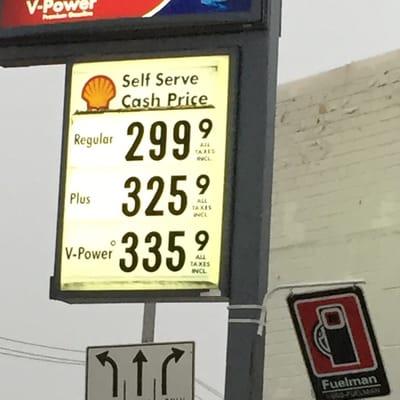 Gas this cheap in brooklyn! Can't believe it