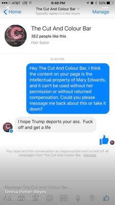 The Cut And Colour Bar