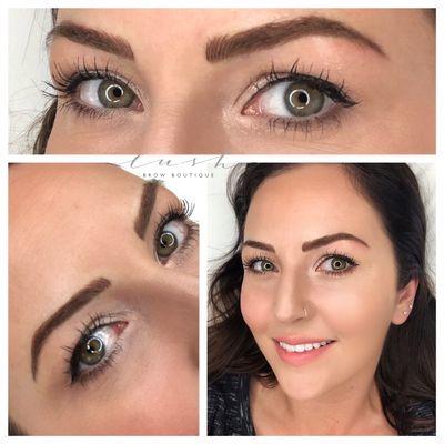 Microblading and shading