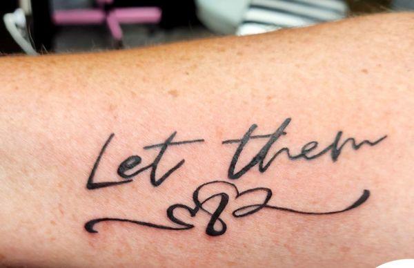 Let them tattoo