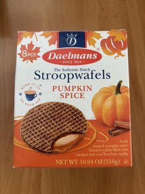 Daelmans Pumpkin Spice Stroopwafels