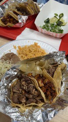 Lengua, chicken, barbacoa - so good!!!!