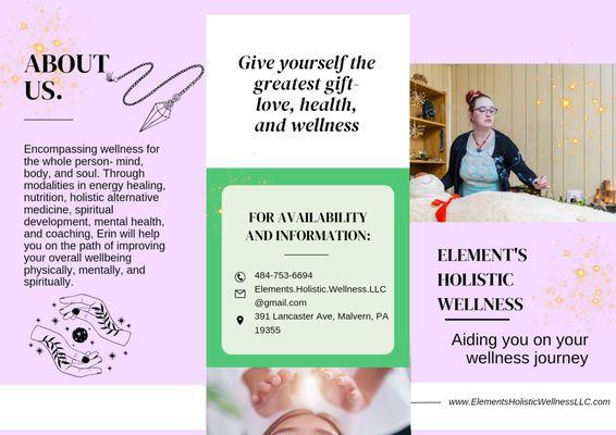 New brochure, 1 of 2