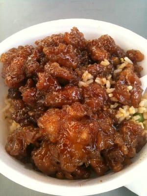 Dragon boat - orange chicken