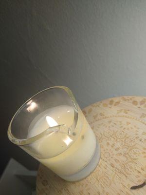 Glass broke while burning