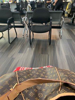 Seating area...