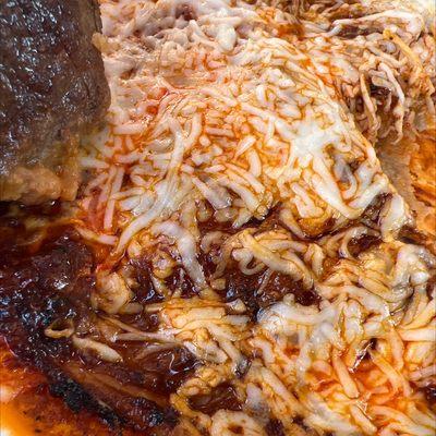 I'm not sure how to convey on how bad the food is. This is Enchiladas !!!!!