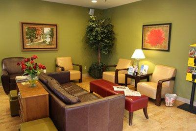 Waiting room at Remington and Stover