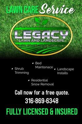 Legacy Lawn And Landscaping