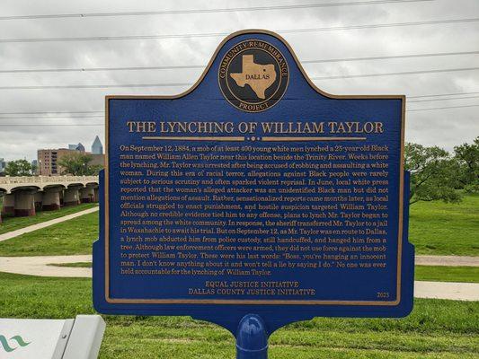 The Lynching of William Taylor