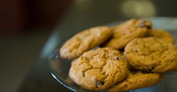 Enjoy a fresh-baked cookie and a cup of coffee/water when you visit any of our locations (Tallahassee/Crawfordville)
