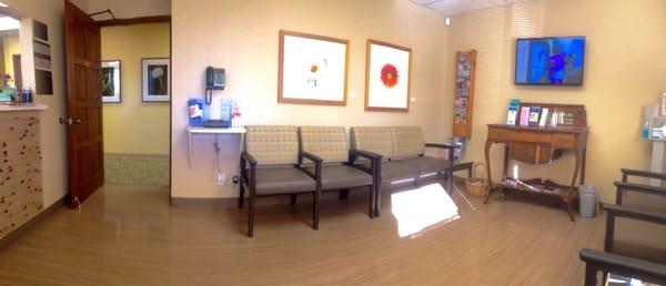 The waiting room......