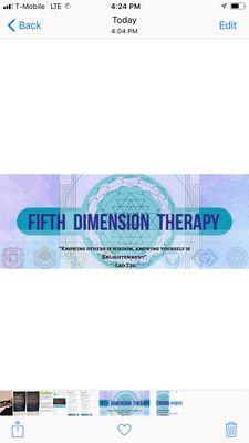 Fifth Dimension Therapy