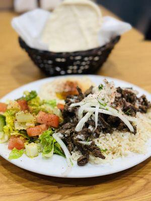 Beef shawarma