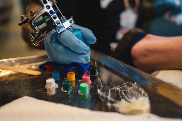 Electric Lotus Tattoo