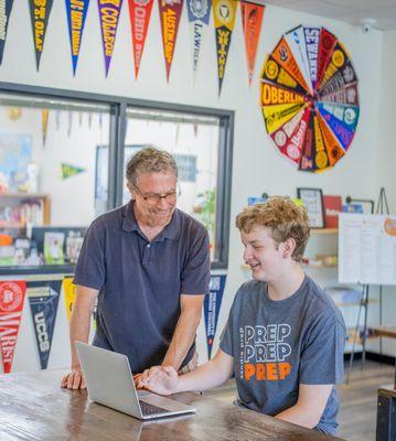 College counseling beginning on day one with a 100% graduation rate.