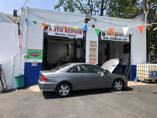 Front shop doors