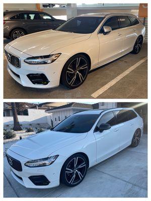 Before and After "Chrome Delete"