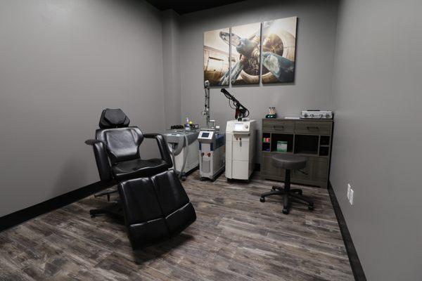 Tattoo Removal Treatment Room
