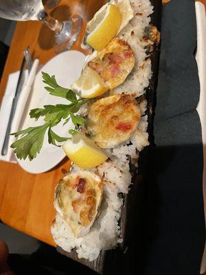 Grilled clams