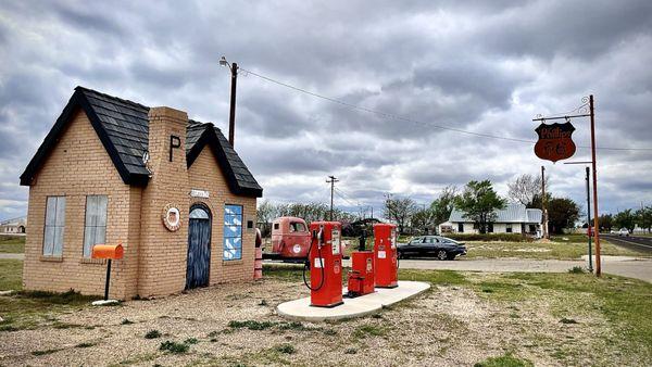 Restored 1929 Route 66 Gas Station