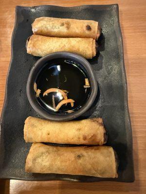 Crispy egg rolls
