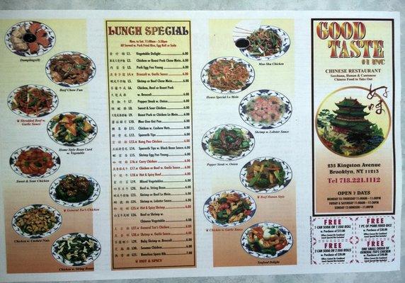 Good Taste Chinese Restaurant