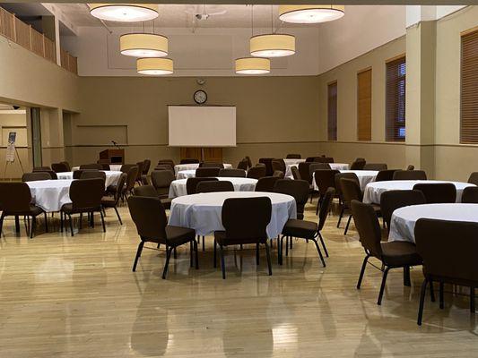 Banquet presentation